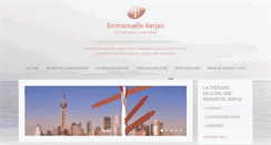 Desktop Screenshot of emmanuellekerjan.com